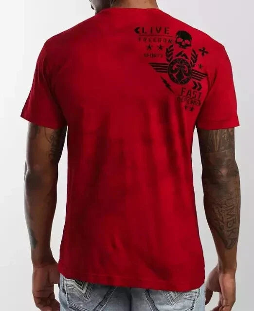 Affliction Clothing Mens Premium ART OF WAR Short Sleeve T-Shirt New w/ Tags Unisex T-shirt, Sweatshirt, Hoodie, Long Sleeve Tee - T-Shirt, Sweatshirt, Hoodie