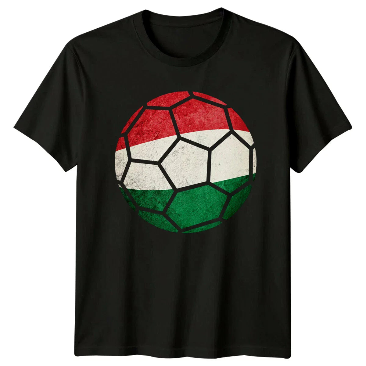 Hungary Flag Soccer Ball Sports Mens T-Shirt Womens Tee Graphic Unisex Top Unisex T-shirt, Sweatshirt, Hoodie, Long Sleeve Tee - T-Shirt, Sweatshirt, Hoodie