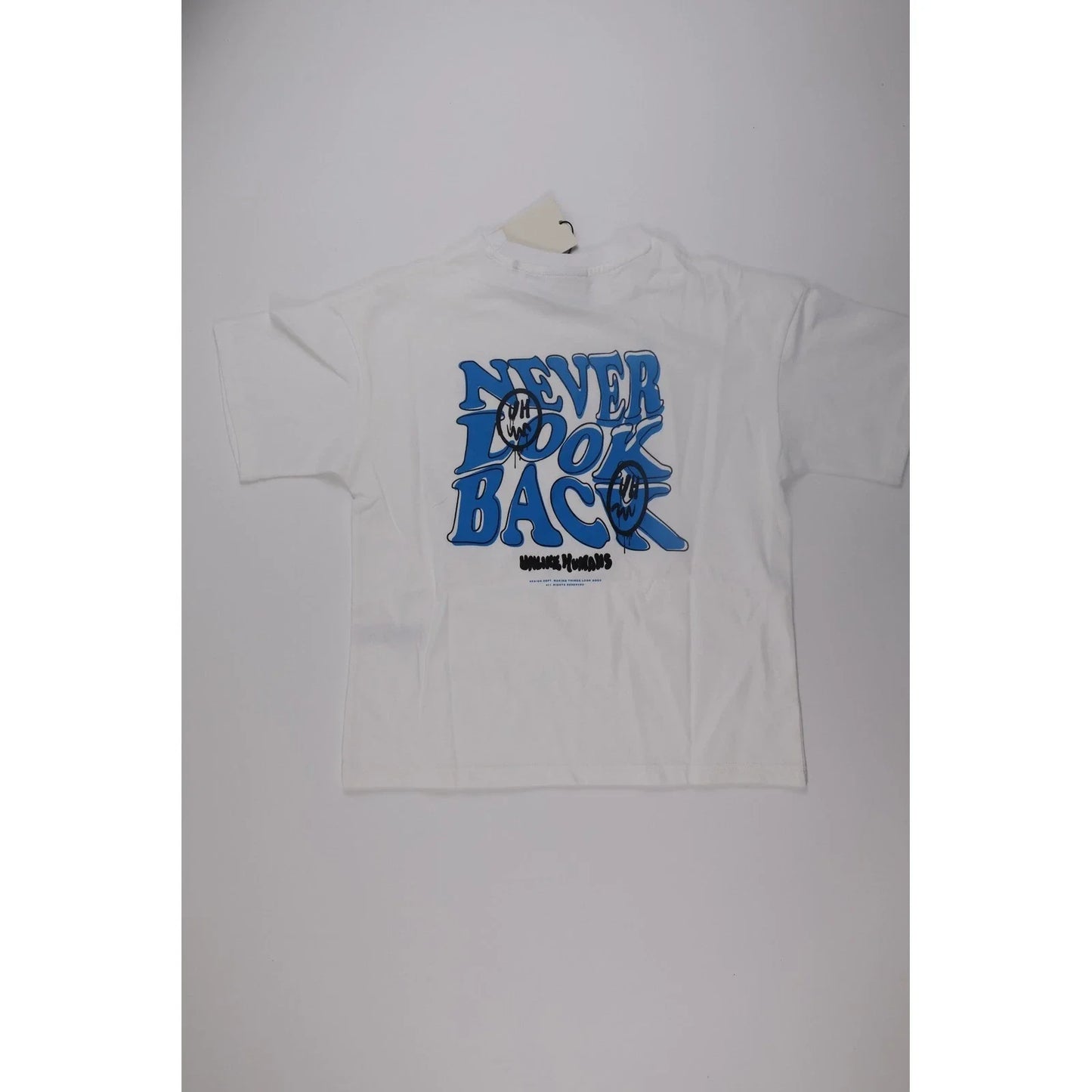 Unlike Humans T Shirt Hindsight Graphic Large White Streetwear Casual UHB10367 Unisex T-shirt, Sweatshirt, Hoodie, Long Sleeve Tee - T-Shirt, Sweatshirt, Hoodie