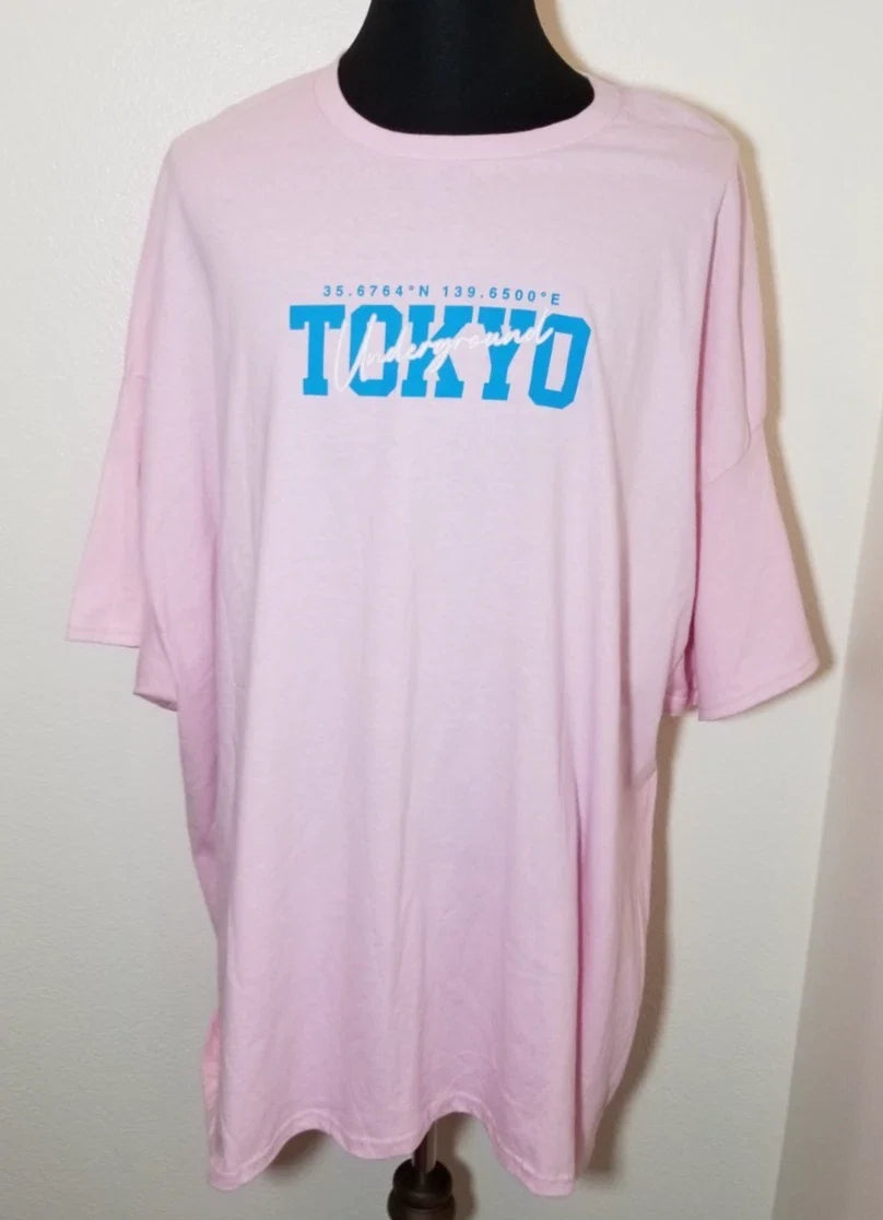 Popular Poison T-Shirt Mens 5XL Pink Tokyo Underground Cars Racing Speed NWOT Unisex T-shirt, Sweatshirt, Hoodie, Long Sleeve Tee - T-Shirt, Sweatshirt, Hoodie
