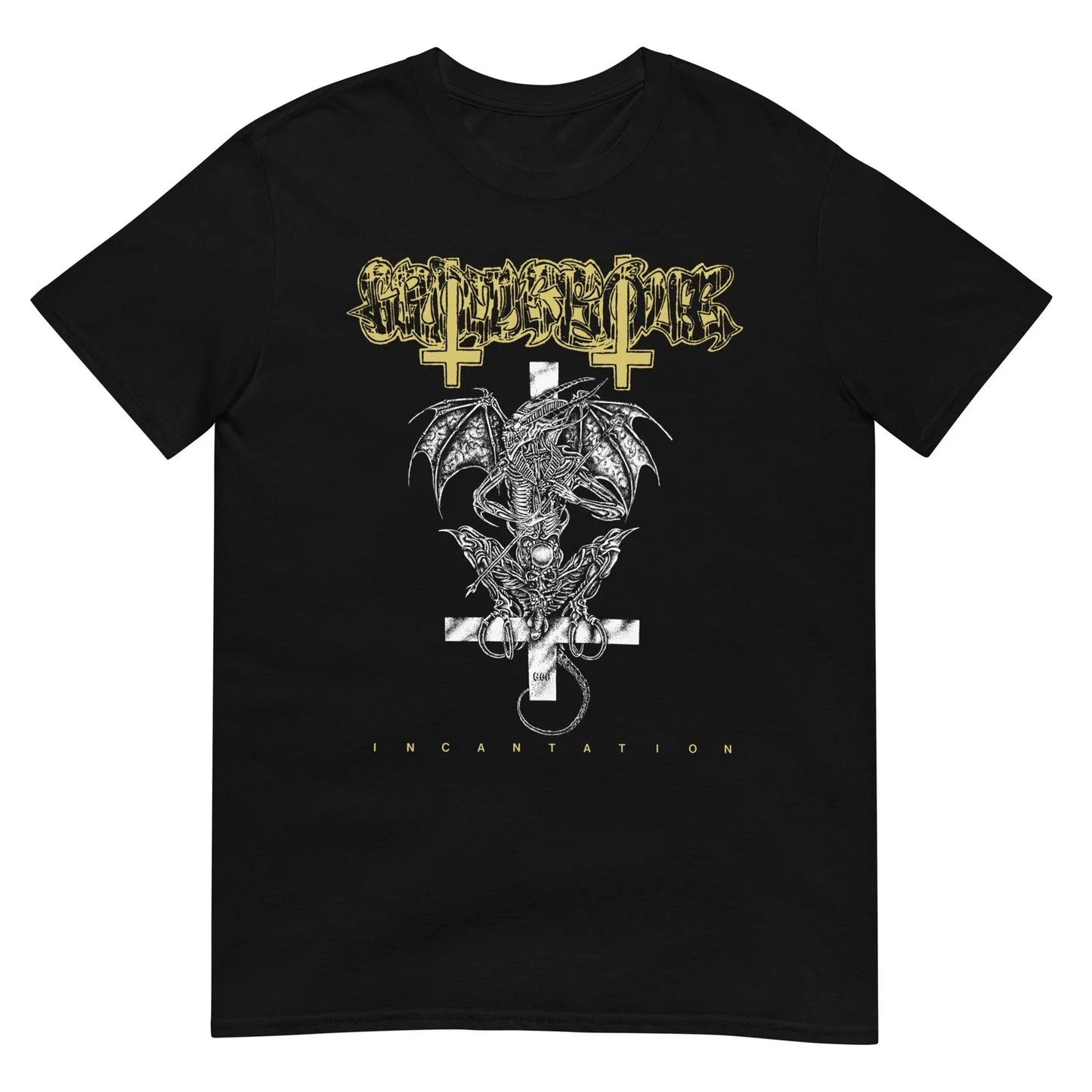 GROTESQUE - INCANTATION - VINTAGE T-Shirt Swedish Death Metal 1990s Underground Unisex T-shirt, Sweatshirt, Hoodie, Long Sleeve Tee - T-Shirt, Sweatshirt, Hoodie