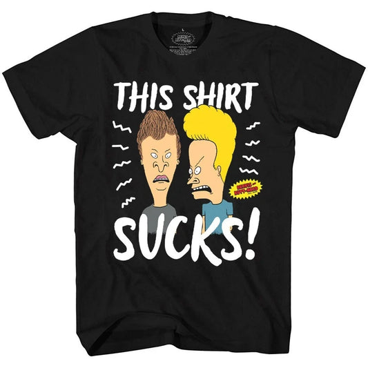 Beavis and Butthead This Shirt Sucks! T-Shirt Unisex T-shirt, Sweatshirt, Hoodie, Long Sleeve Tee - T-Shirt, Sweatshirt, Hoodie