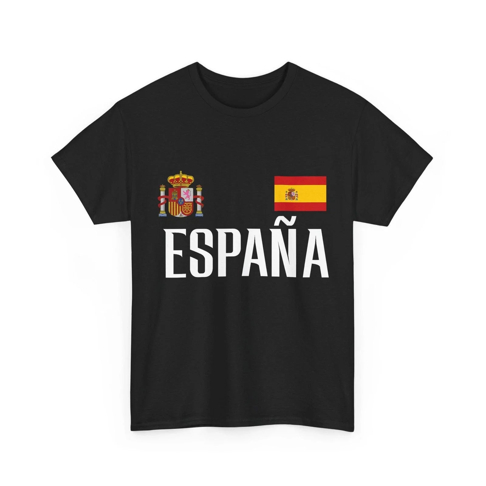 Spain Flag Espana Shirt, Spanish Soccer Fans Men Women T-Shirt Unisex T-shirt, Sweatshirt, Hoodie, Long Sleeve Tee - T-Shirt, Sweatshirt, Hoodie