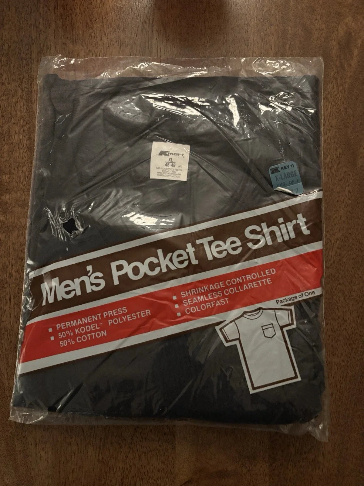 Deadstock Vintage 70s Streetwear Mens XL Blank Pocket Tee T-Shirt Blue USA 6534 Unisex T-shirt, Sweatshirt, Hoodie, Long Sleeve Tee - T-Shirt, Sweatshirt, Hoodie