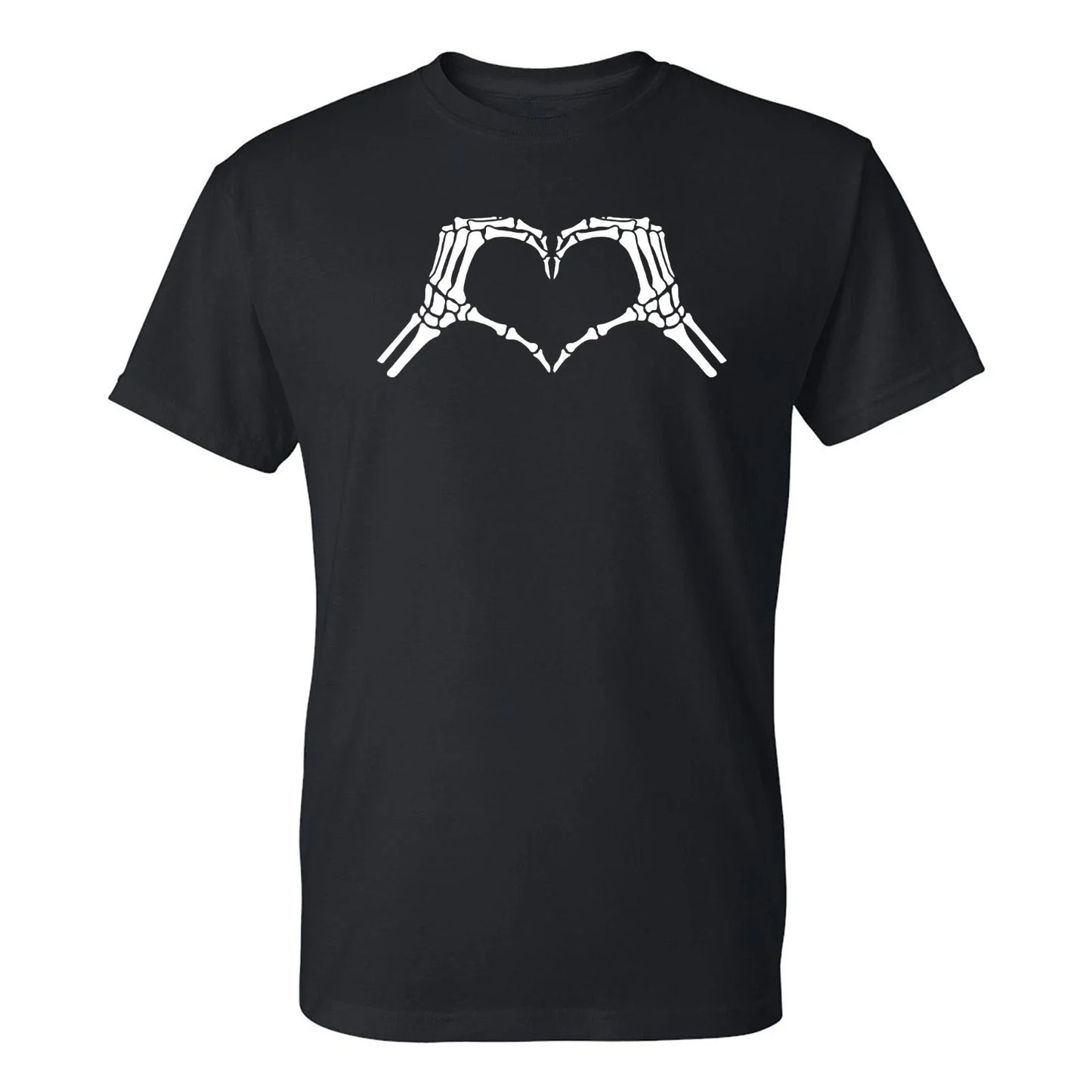 Skeleton Heart Hands - Halloween Spooky Monster T-Shirt Unisex T-shirt, Sweatshirt, Hoodie, Long Sleeve Tee - T-Shirt, Sweatshirt, Hoodie