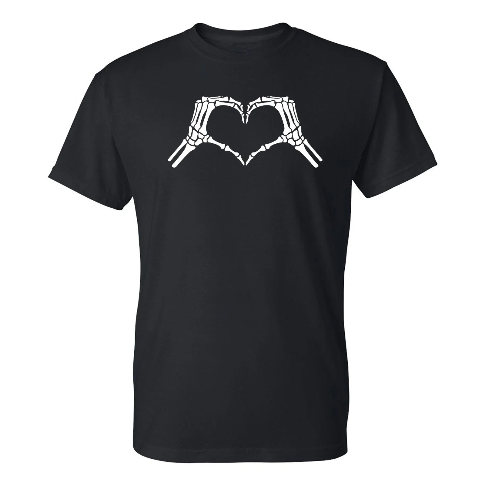 Skeleton Heart Hands - Halloween Spooky Monster T-Shirt Unisex T-shirt, Sweatshirt, Hoodie, Long Sleeve Tee - T-Shirt, Sweatshirt, Hoodie