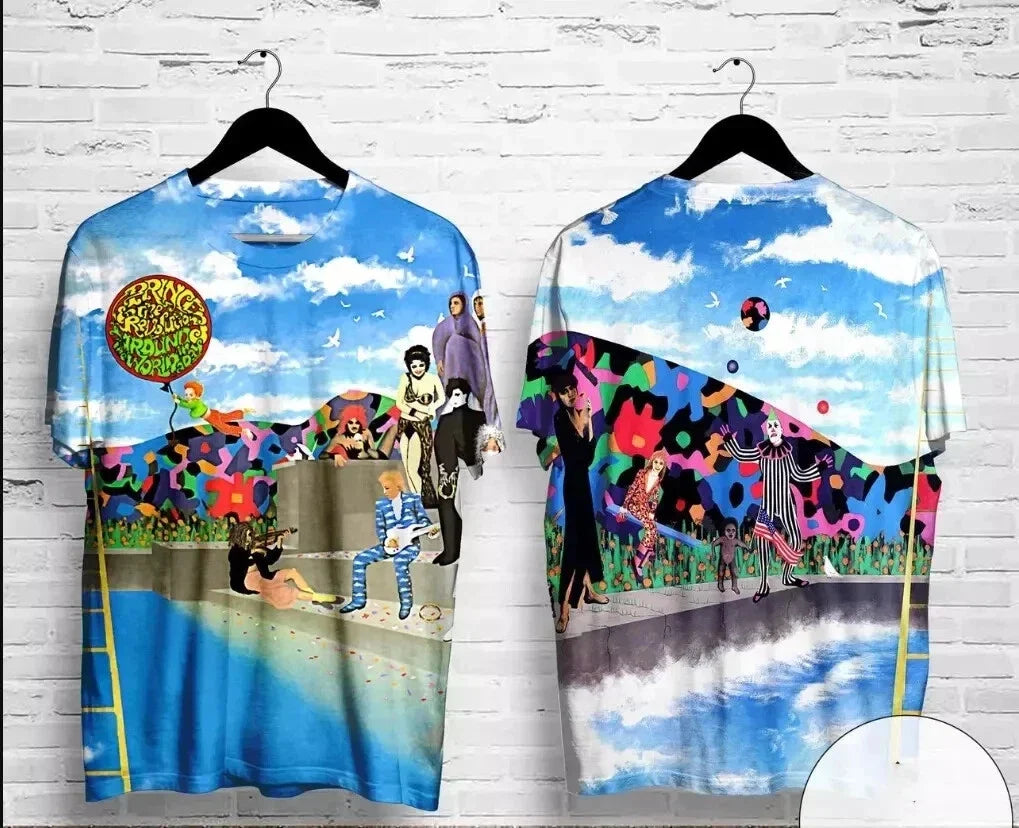 Prince And The Revolution Around The World In A Day Album Cover AOP 3D T-shirt Unisex T-shirt, Sweatshirt, Hoodie, Long Sleeve Tee - T-Shirt, Sweatshirt, Hoodie