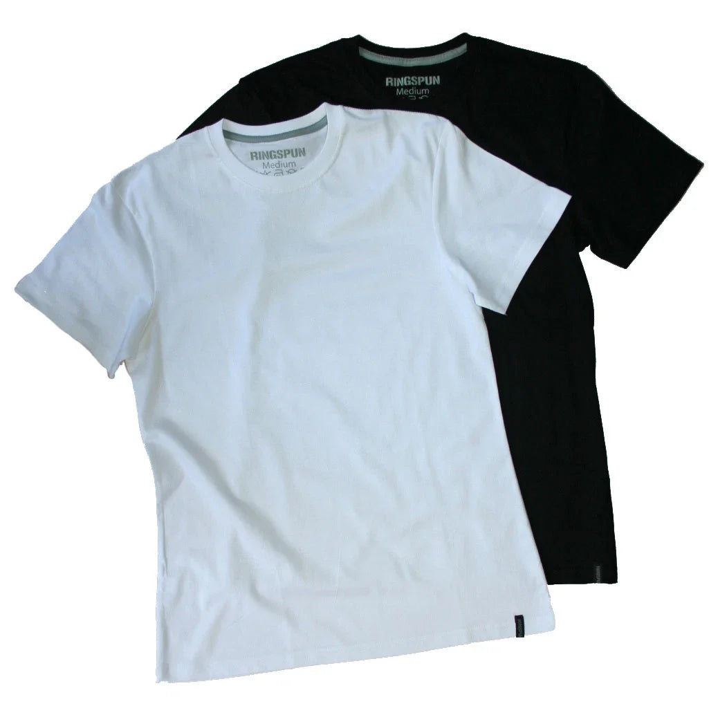 RINGSPUN 2-pack T-Shirts Tees NEW in presentation RINGSPUN pack Unisex T-shirt, Sweatshirt, Hoodie, Long Sleeve Tee - T-Shirt, Sweatshirt, Hoodie