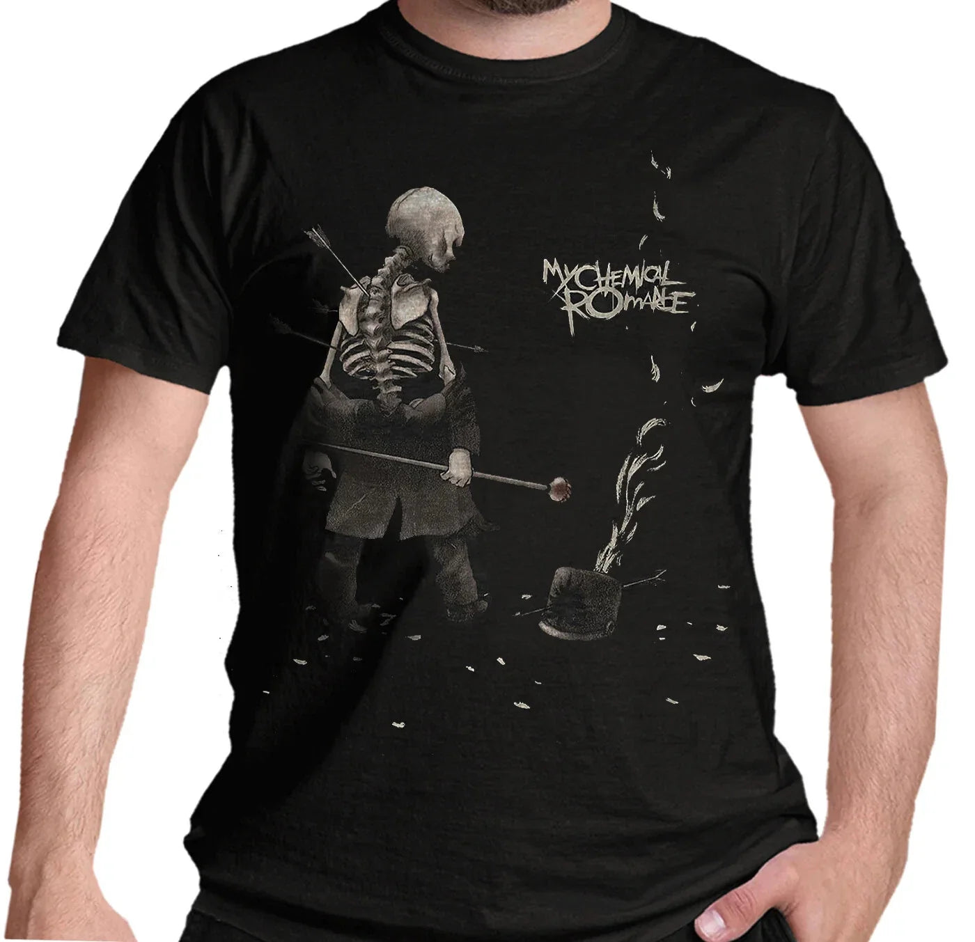 Official My Chemical Romance T Shirt Shredded MCR Rock Punk Band New S To XXL Unisex T-shirt, Sweatshirt, Hoodie, Long Sleeve Tee - T-Shirt, Sweatshirt, Hoodie