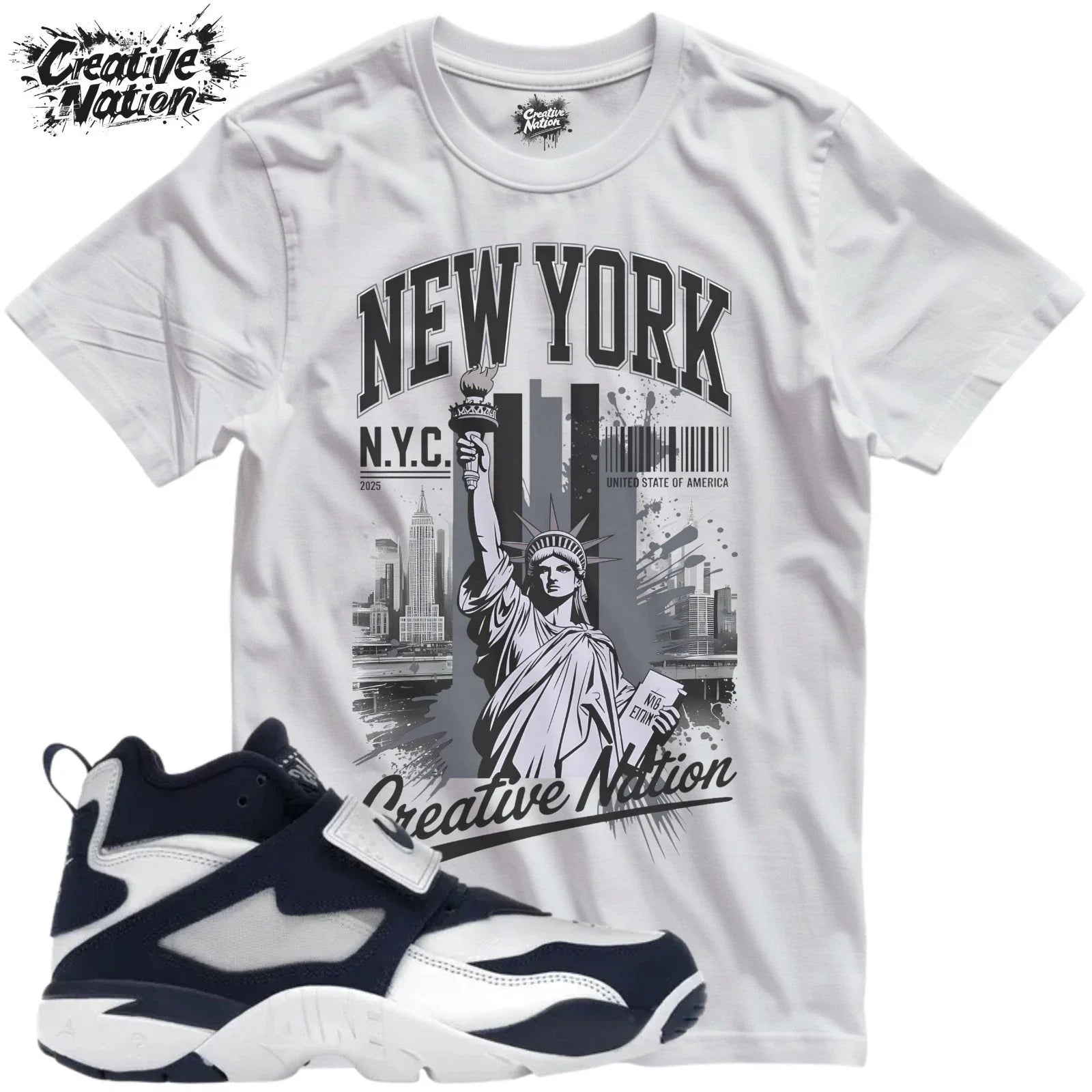 Shirt To Match Unisex Tee Sneaker Shirt Statue Of Liberty Shirt Unisex T-shirt, Sweatshirt, Hoodie, Long Sleeve Tee - T-Shirt, Sweatshirt, Hoodie