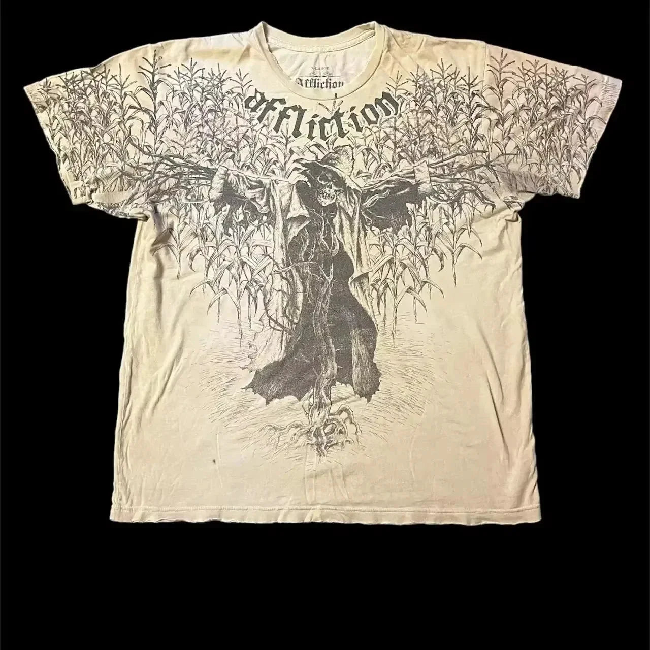 100% Cotton Y2K Affliction Style Graphic T Shirt Gothic Grunge 2000s Unisex Unisex T-shirt, Sweatshirt, Hoodie, Long Sleeve Tee - T-Shirt, Sweatshirt, Hoodie