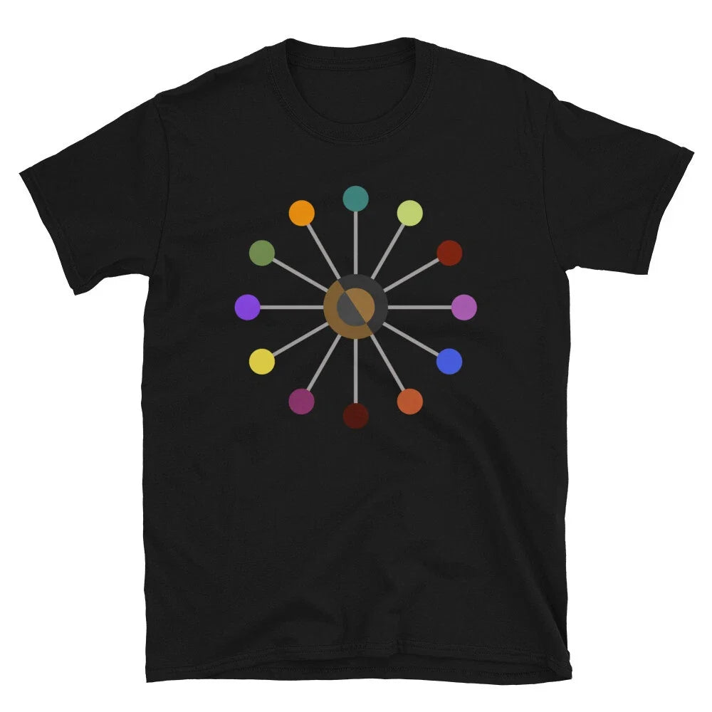 Hipster Fashion Shirt Mid-Century Modern Multicolored Dial Artist Mod Streetwear Unisex T-shirt, Sweatshirt, Hoodie, Long Sleeve Tee - T-Shirt, Sweatshirt, Hoodie