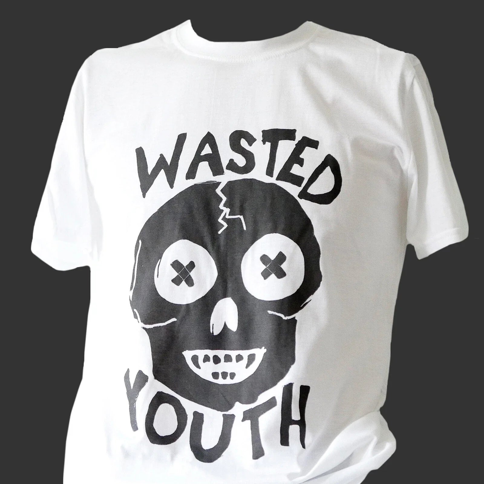 WASTED YOUTH PUNK ROCK T-SHIRT unisex S-3XL Unisex T-shirt, Sweatshirt, Hoodie, Long Sleeve Tee - T-Shirt, Sweatshirt, Hoodie