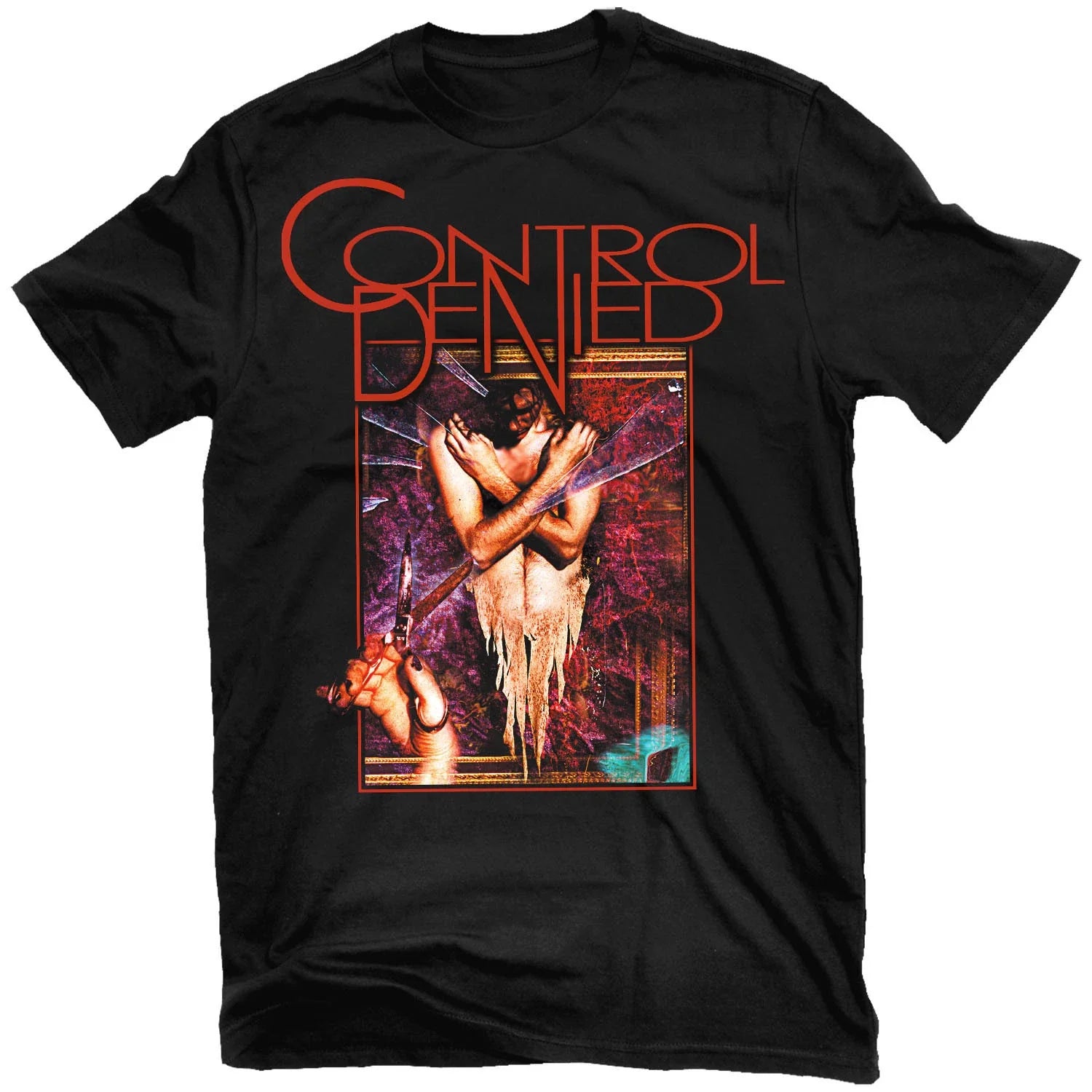 CONTROL DENIED Cut Down T-Shirt NEW! Relapse Records TS4545 Unisex T-shirt, Sweatshirt, Hoodie, Long Sleeve Tee - T-Shirt, Sweatshirt, Hoodie