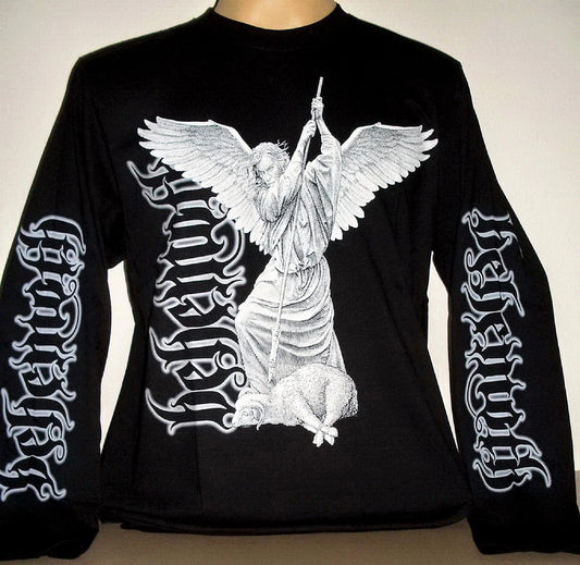 Behemoth Black Death Metal Band Long Sleeve T-Shirt Size S M L XL 2XL 3XL New! Unisex T-shirt, Sweatshirt, Hoodie, Long Sleeve Tee - T-Shirt, Sweatshirt, Hoodie
