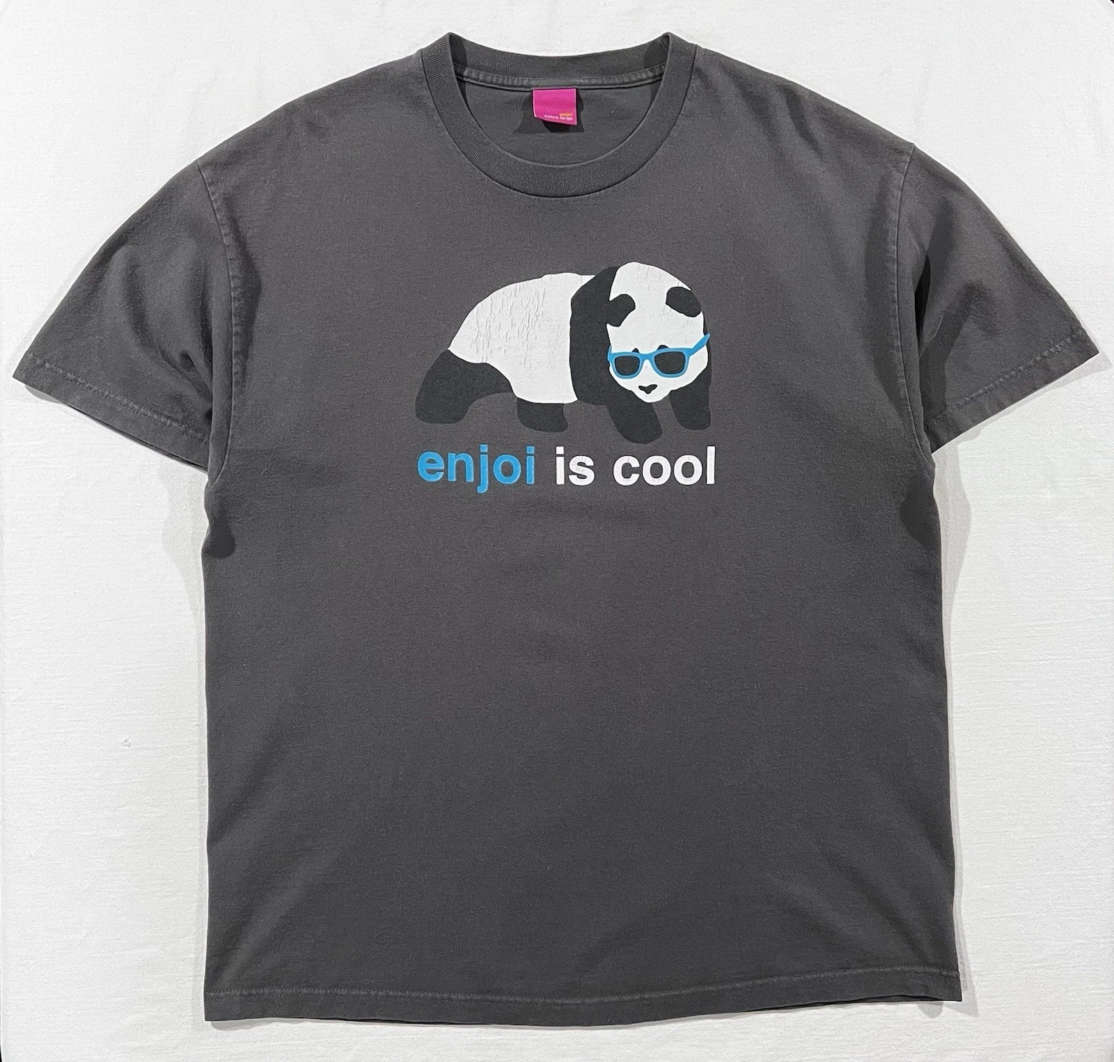 Vintage 90s 2000s Y2k Enjoi Is Cool Panda T Shirt Sz XL Skate Streetwear Unisex T-shirt, Sweatshirt, Hoodie, Long Sleeve Tee - T-Shirt, Sweatshirt, Hoodie
