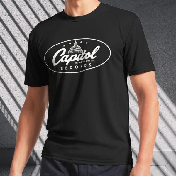 Capitol Records Active T-Shirt Logo Men's T-Shirt Funny Size S to 5XL Unisex T-shirt, Sweatshirt, Hoodie, Long Sleeve Tee - T-Shirt, Sweatshirt, Hoodie