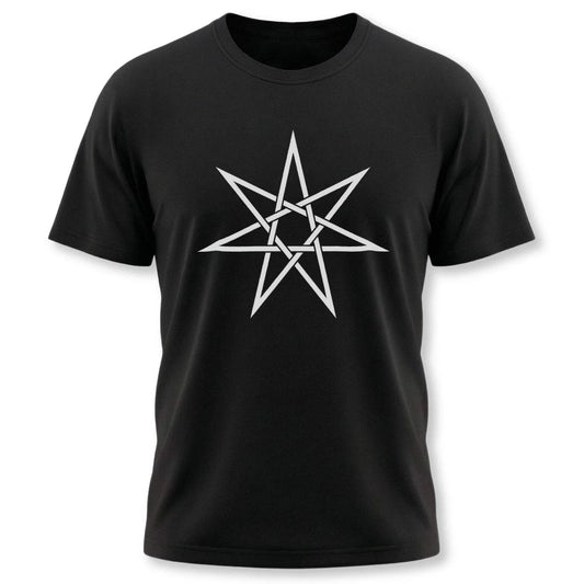 7-Pointed Star Heptagram T-Shirt | Mystical Streetwear Unisex Graphic Tee Unisex T-shirt, Sweatshirt, Hoodie, Long Sleeve Tee - T-Shirt, Sweatshirt, Hoodie