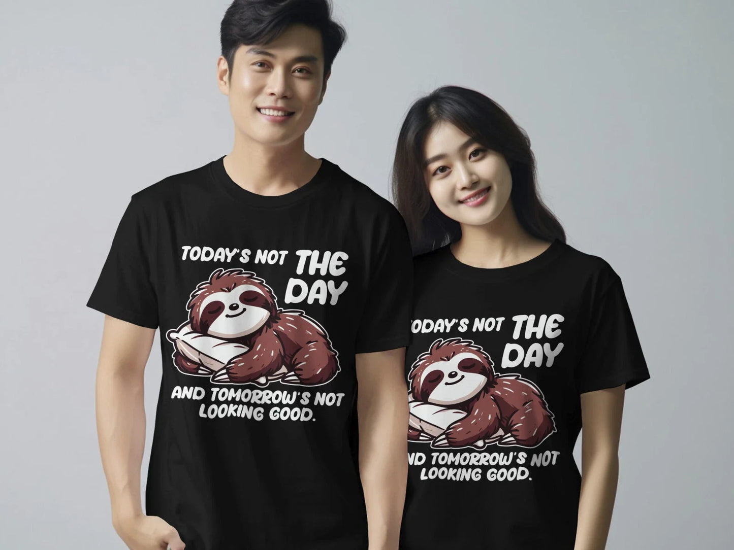Lazy Animal Themed T-Shirt Tired Design Animal Lovers Funny Gift Unisex Tee Logo Unisex T-shirt, Sweatshirt, Hoodie, Long Sleeve Tee - T-Shirt, Sweatshirt, Hoodie