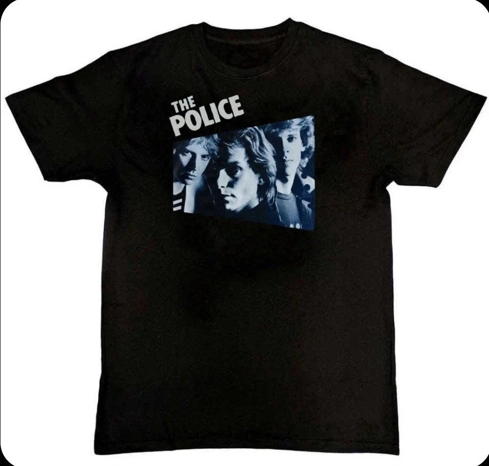 Classic The Police Band Graphic Print Mens Unisex T-Shirt S M L XL 2 3 4 XL Unisex T-shirt, Sweatshirt, Hoodie, Long Sleeve Tee - T-Shirt, Sweatshirt, Hoodie