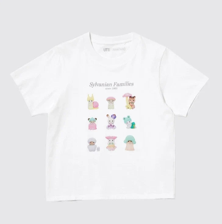 Sylvanian Families UNIQLO UT T-Shirts Japan WHITE Unisex T-shirt, Sweatshirt, Hoodie, Long Sleeve Tee - T-Shirt, Sweatshirt, Hoodie