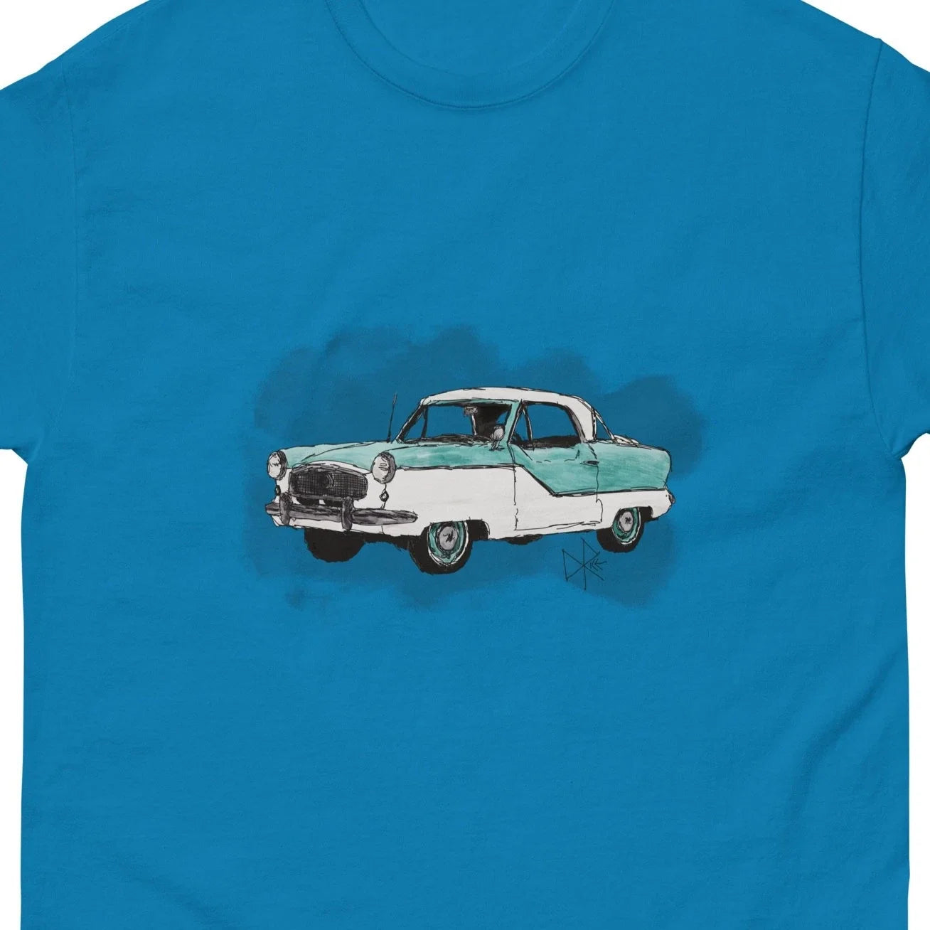 Nash Metropolitan - Classic T-shirt Graphic Tee Funny Cool Car Sketch Art Unisex T-shirt, Sweatshirt, Hoodie, Long Sleeve Tee - T-Shirt, Sweatshirt, Hoodie
