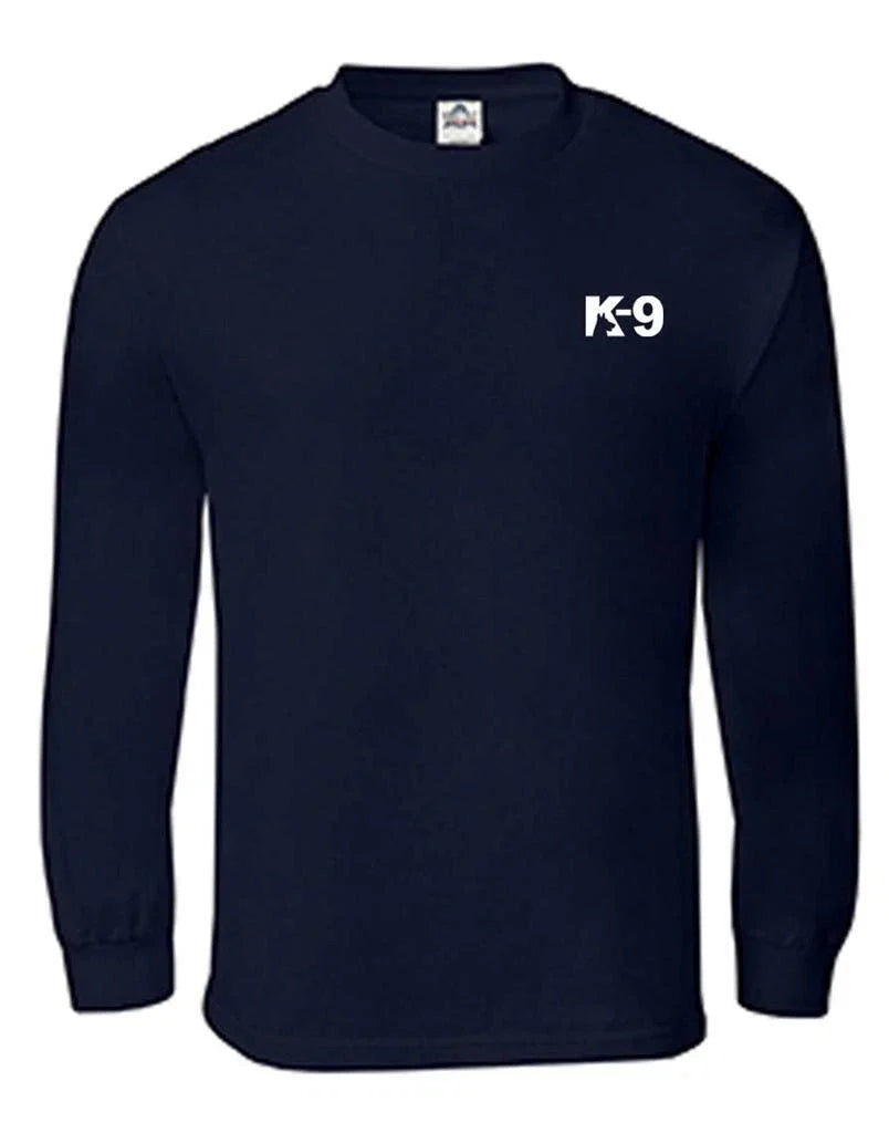 New Mens Printed "K-9" Police SWAT TEAM Funny Custom T-Shirt Black Blue White Unisex T-shirt, Sweatshirt, Hoodie, Long Sleeve Tee - T-Shirt, Sweatshirt, Hoodie
