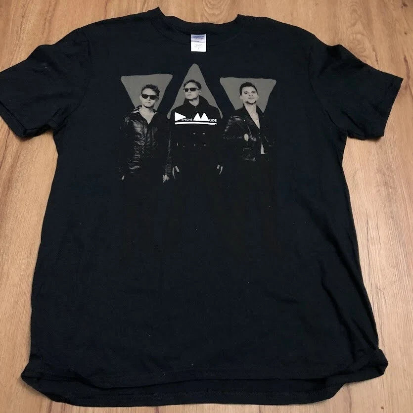 Depeche Mode Delta Machine Tour T-Shirt Rock Concert Tee Black Size Medium New Unisex T-shirt, Sweatshirt, Hoodie, Long Sleeve Tee - T-Shirt, Sweatshirt, Hoodie