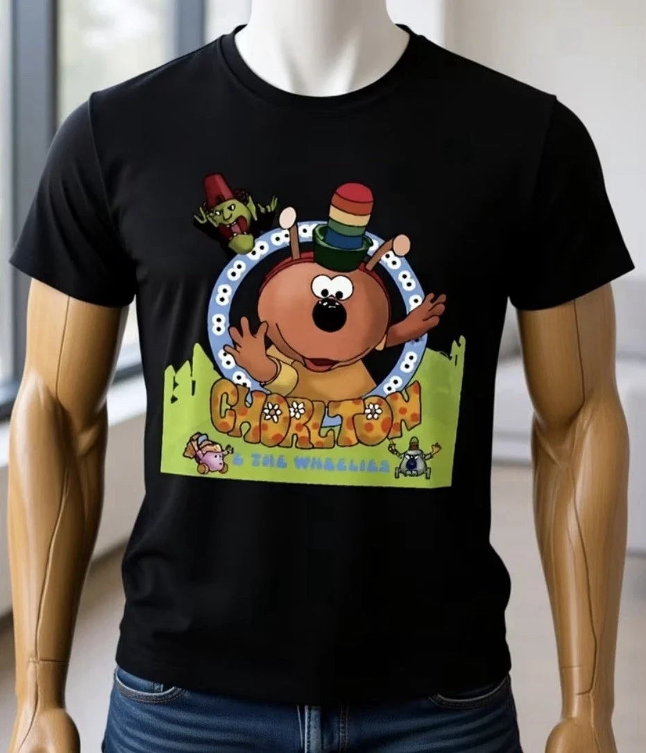 Chorlton And The Wheelies 70s 80s Retro TV Mens T-Shirt Top New All Sizes Unisex T-shirt, Sweatshirt, Hoodie, Long Sleeve Tee - T-Shirt, Sweatshirt, Hoodie