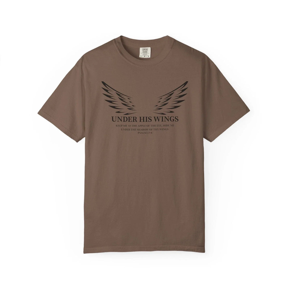 Under His Wings Christian for Men Graphic Bible Verse - Adult & Kids T-Shirts, Sweatshirts & Hoodies apparel design preview 1