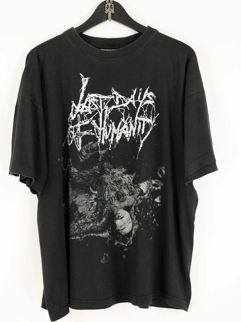 2000s LAST DAYS OF HUMANITY - HYMNS Vintage T-shirt Reprint Unisex T-shirt, Sweatshirt, Hoodie, Long Sleeve Tee - T-Shirt, Sweatshirt, Hoodie