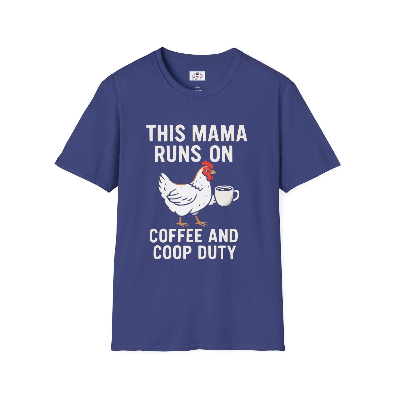 Farmhouse Style Women's T-Shirt Home This Mama Runs on Coffee Chicken Lover Gift Unisex T-shirt, Sweatshirt, Hoodie, Long Sleeve Tee - T-Shirt, Sweatshirt, Hoodie