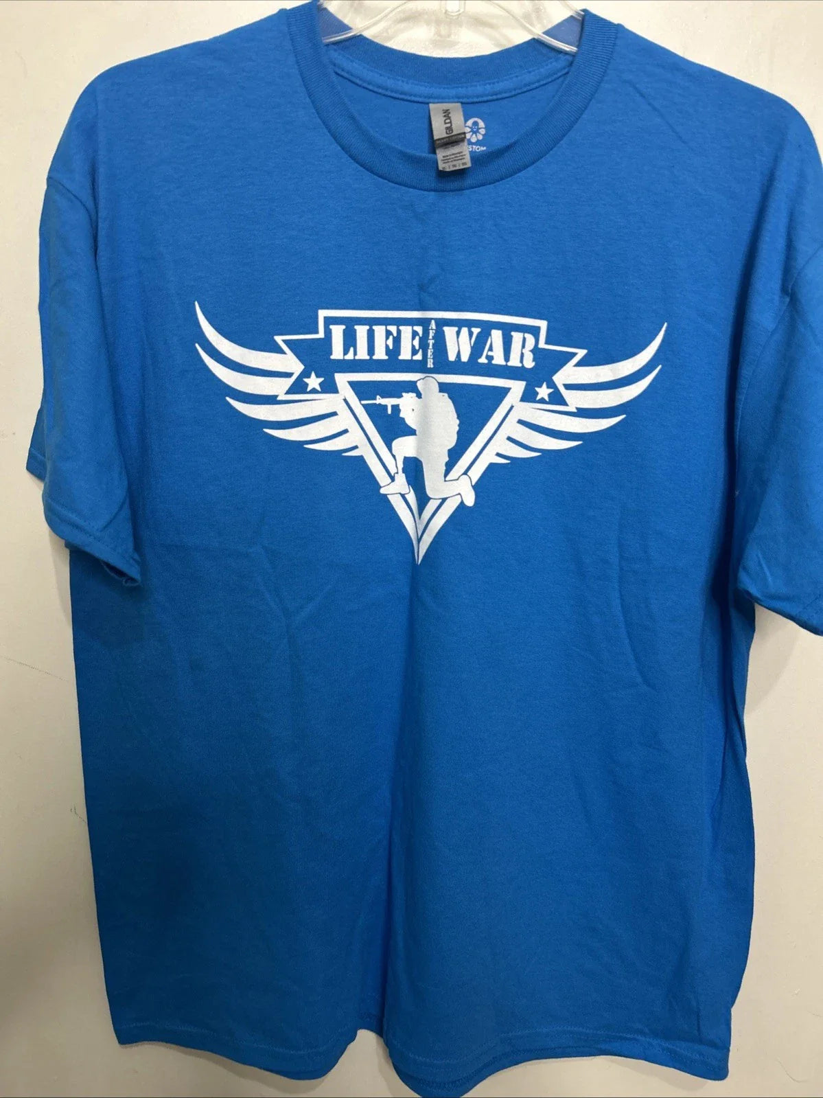 Life After War Gildan Custom Ink Tshirt Size XL Unisex T-shirt, Sweatshirt, Hoodie, Long Sleeve Tee - T-Shirt, Sweatshirt, Hoodie