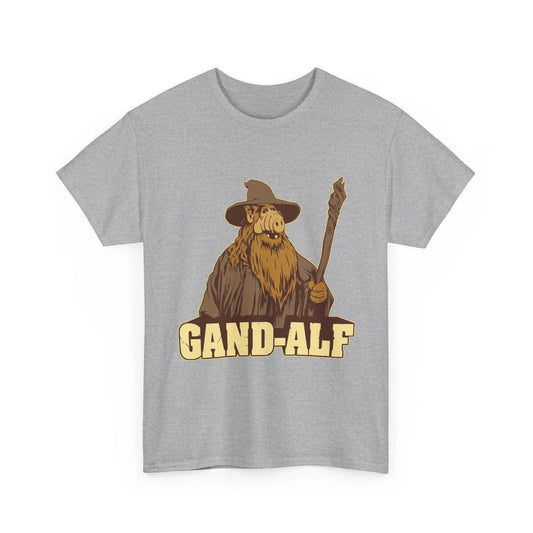 Alf & Gandalf pun in ironic Gand-ALF Movie Fan Graphic T-Shirt Unisex T-shirt, Sweatshirt, Hoodie, Long Sleeve Tee - T-Shirt, Sweatshirt, Hoodie