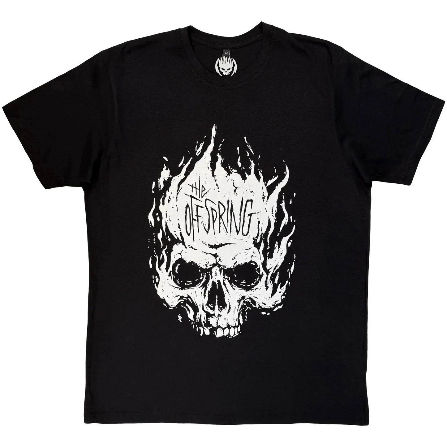 The Offspring  Premium Carbon T-Shirt: Skull (Black) OFFICIAL NEW Unisex T-shirt, Sweatshirt, Hoodie, Long Sleeve Tee - T-Shirt, Sweatshirt, Hoodie