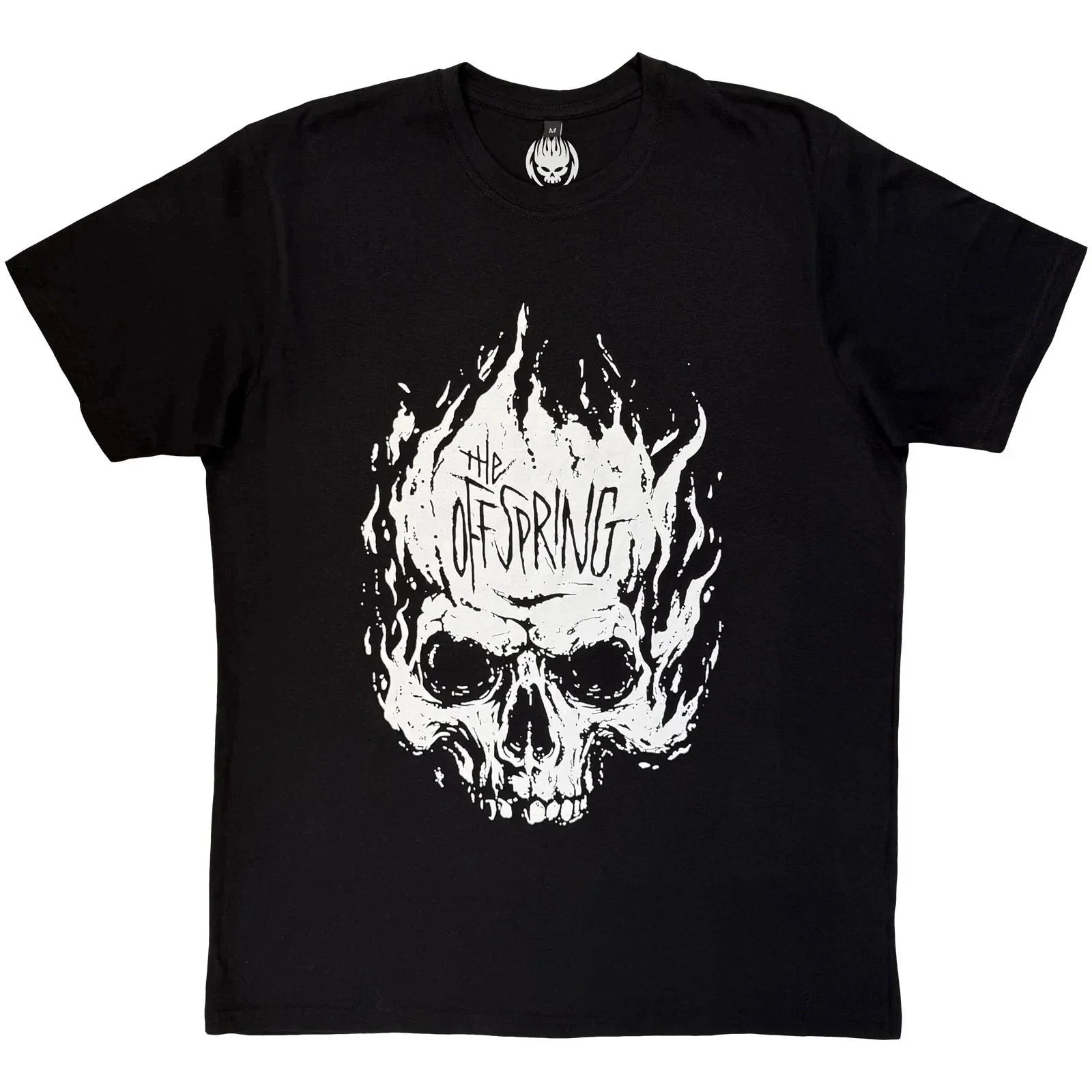 The Offspring  Premium Carbon T-Shirt: Skull (Black) OFFICIAL NEW Unisex T-shirt, Sweatshirt, Hoodie, Long Sleeve Tee - T-Shirt, Sweatshirt, Hoodie
