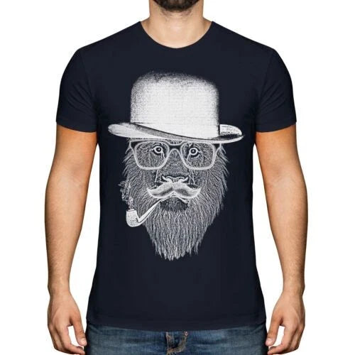 Lion In Fashion Printed Costume Men Top Funny Hipster Swag Trendy Unisex T-shirt, Sweatshirt, Hoodie, Long Sleeve Tee - T-Shirt, Sweatshirt, Hoodie