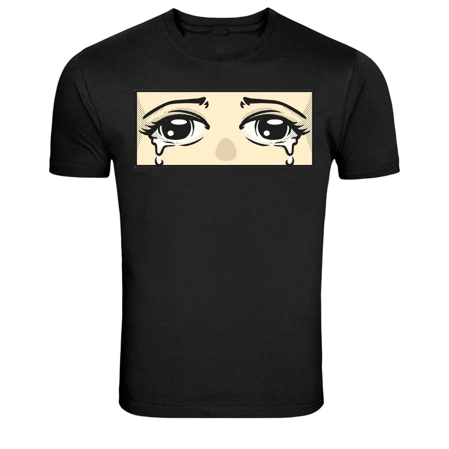 Crying Eyes Pop Art Tears Graphic T-Shirt Unisex T-shirt, Sweatshirt, Hoodie, Long Sleeve Tee - T-Shirt, Sweatshirt, Hoodie