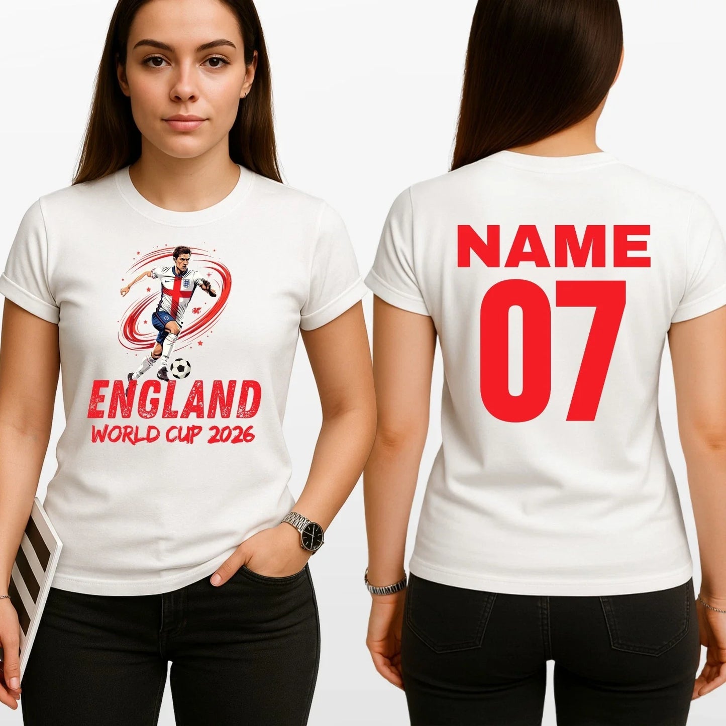 England World Cup 2026 Flag T-Shirt - Gift For Football Friend Player Unisex Tee Unisex T-shirt, Sweatshirt, Hoodie, Long Sleeve Tee - T-Shirt, Sweatshirt, Hoodie