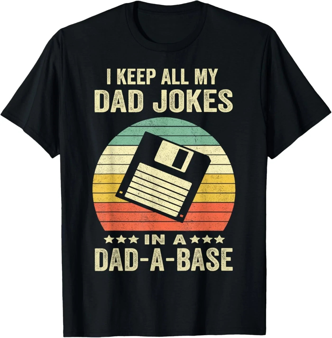 Mens Funny dad Jokes in dad-a-Base Vintage for Father's Day T-Shirt Unisex T-shirt, Sweatshirt, Hoodie, Long Sleeve Tee - T-Shirt, Sweatshirt, Hoodie