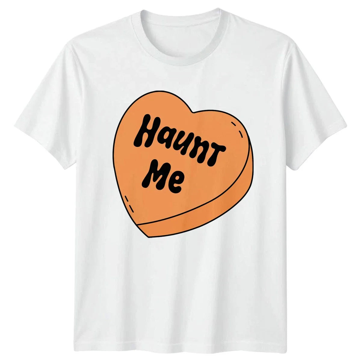 Haunt Me T-Shirt Halloween Spooky Romance Halloween Gift For Him And Her Unisex T-shirt, Sweatshirt, Hoodie, Long Sleeve Tee - T-Shirt, Sweatshirt, Hoodie