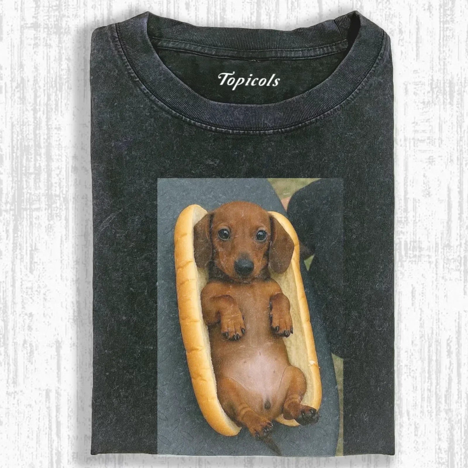 Funny Dachshund Hot Dog T-Shirt Cute Wiener Dog Puppy Vintage Tee Unisex T-shirt, Sweatshirt, Hoodie, Long Sleeve Tee - T-Shirt, Sweatshirt, Hoodie