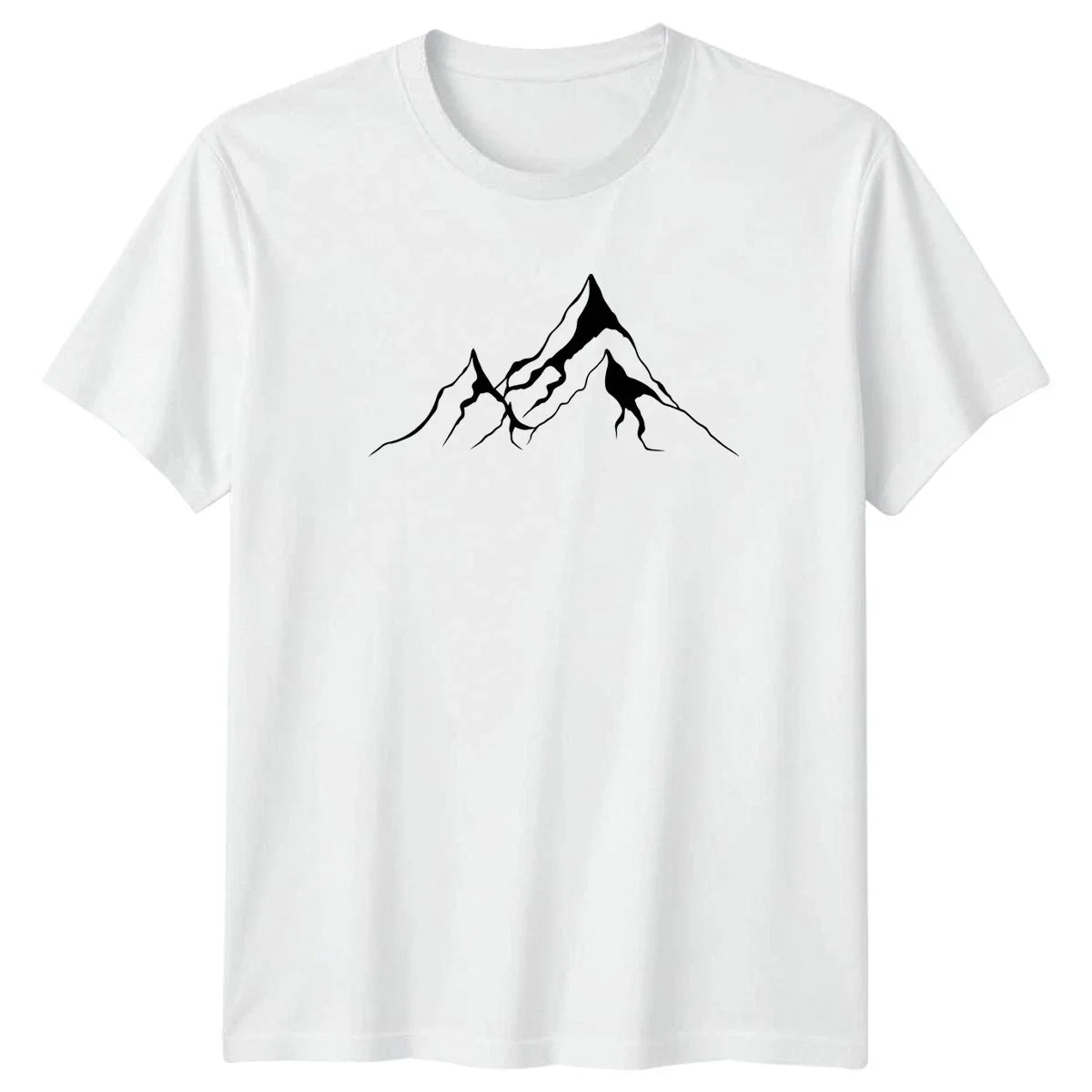 My Happy Place Is The T-Shirt Hiking Mountaineering Outdoors Nature Unisex T-shirt, Sweatshirt, Hoodie, Long Sleeve Tee - T-Shirt, Sweatshirt, Hoodie