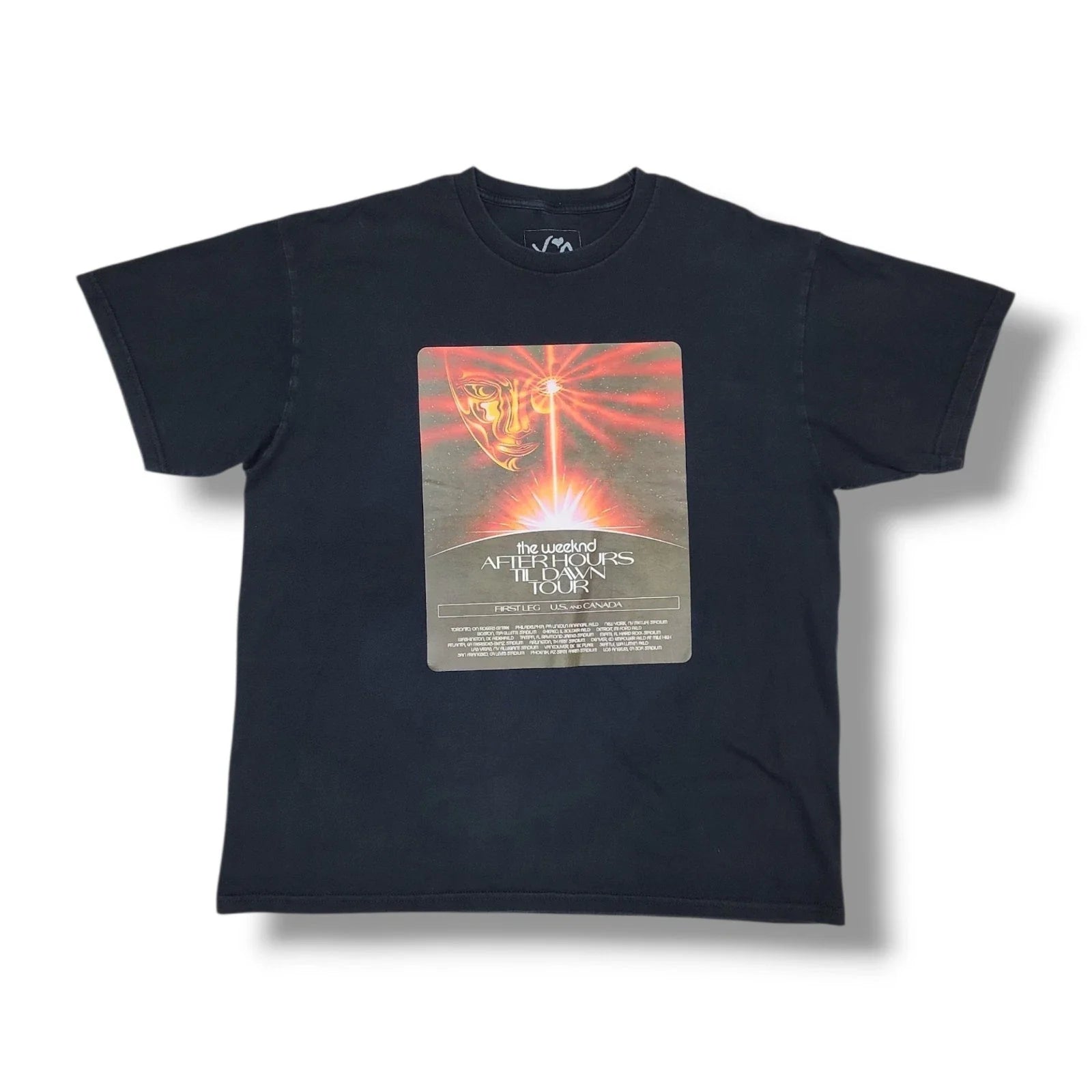 The Weekend After Hours Til Dawn Concert Tour Black T-shirt Size XL Unisex T-shirt, Sweatshirt, Hoodie, Long Sleeve Tee - T-Shirt, Sweatshirt, Hoodie