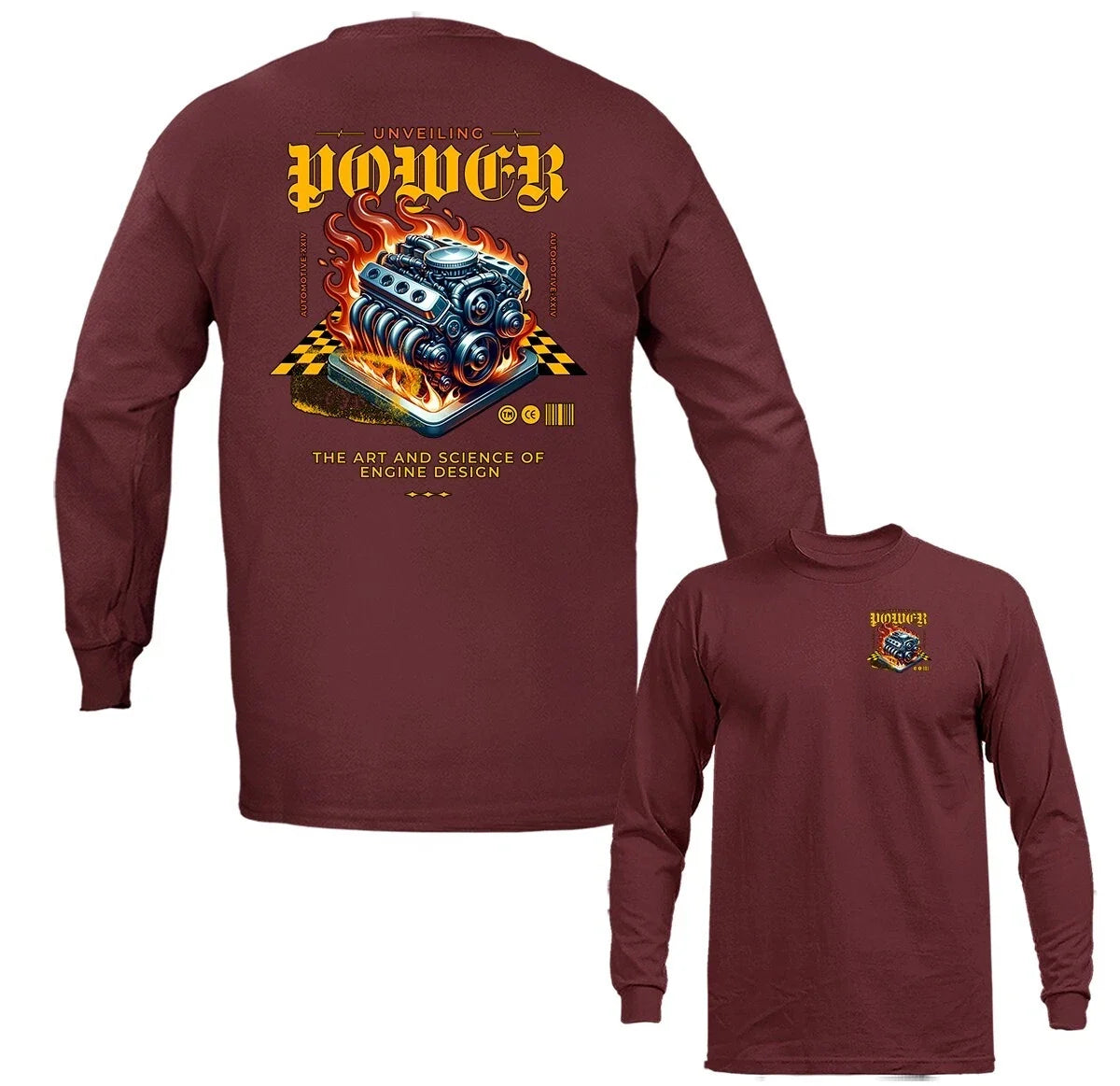 Unveiling Powe Imported Tuned Custom JDM Sports Car Graphic Long Sleeve Unisex T-shirt, Sweatshirt, Hoodie, Long Sleeve Tee - T-Shirt, Sweatshirt, Hoodie