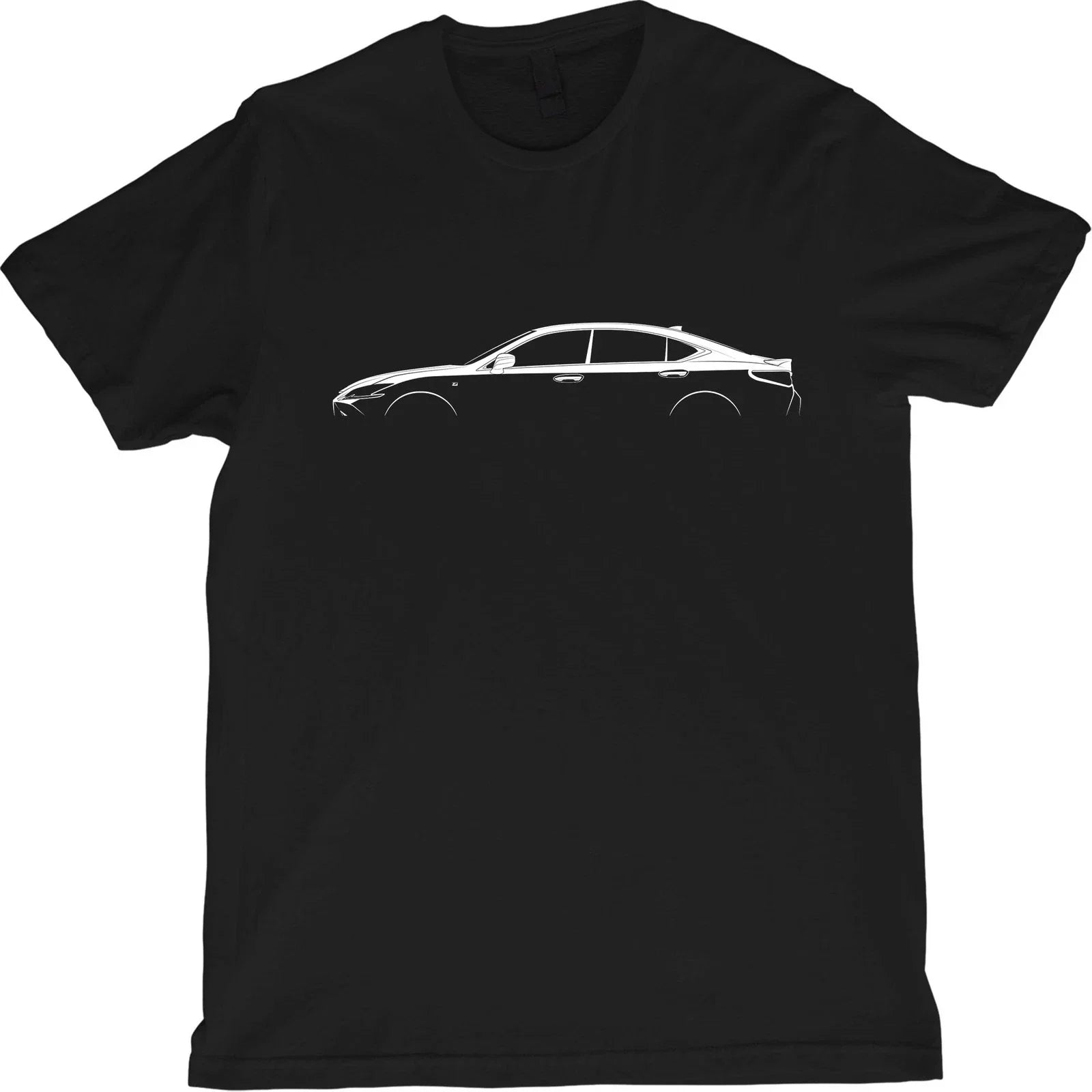 ES 350 F Sport XZ10 Modern Luxury Sedan Silhouette T-Shirt Unisex T-shirt, Sweatshirt, Hoodie, Long Sleeve Tee - T-Shirt, Sweatshirt, Hoodie