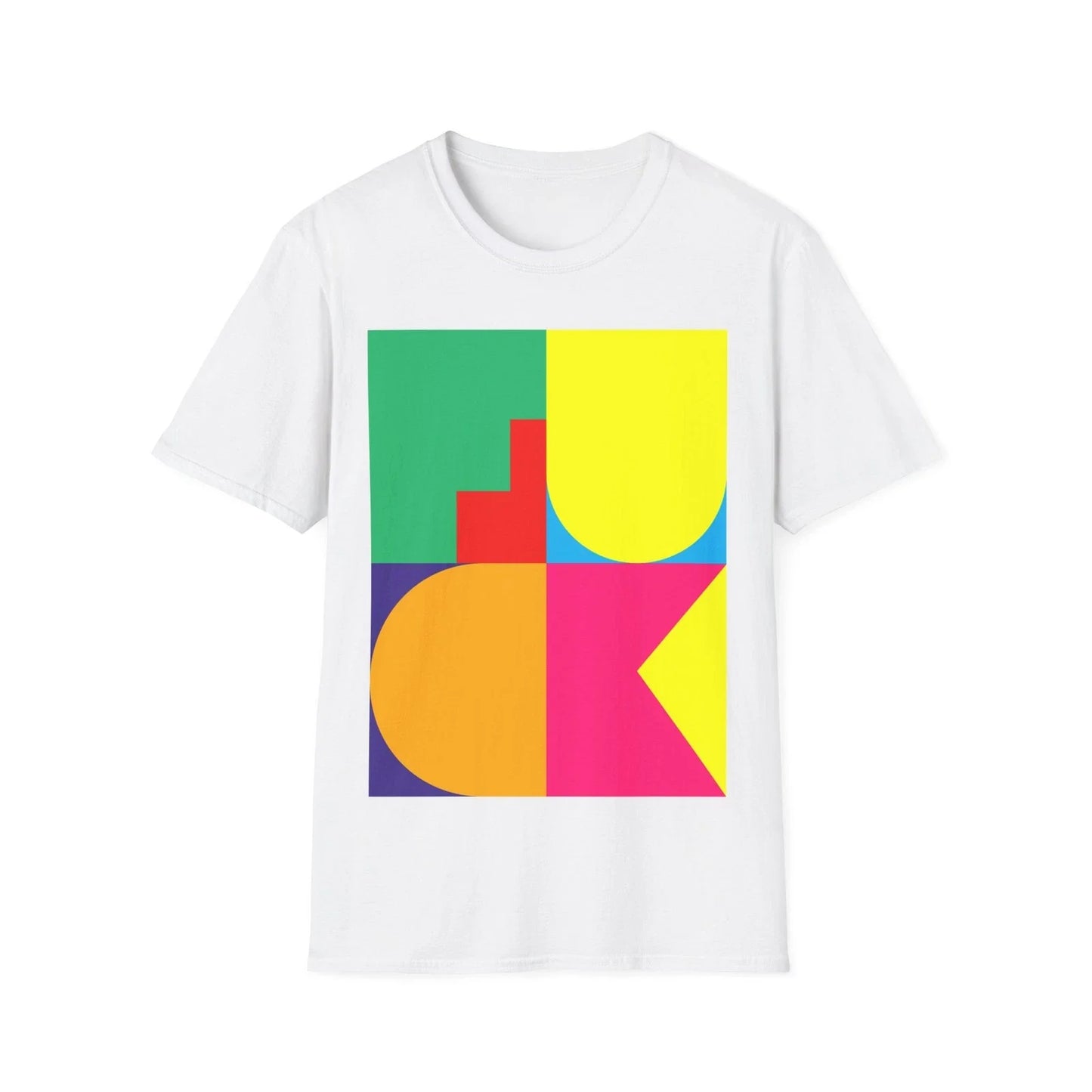 Pop Art F-Word T-Shirt, Funny Swear Word Tee, Humorous Text Regular Fit Top Unisex T-shirt, Sweatshirt, Hoodie, Long Sleeve Tee - T-Shirt, Sweatshirt, Hoodie