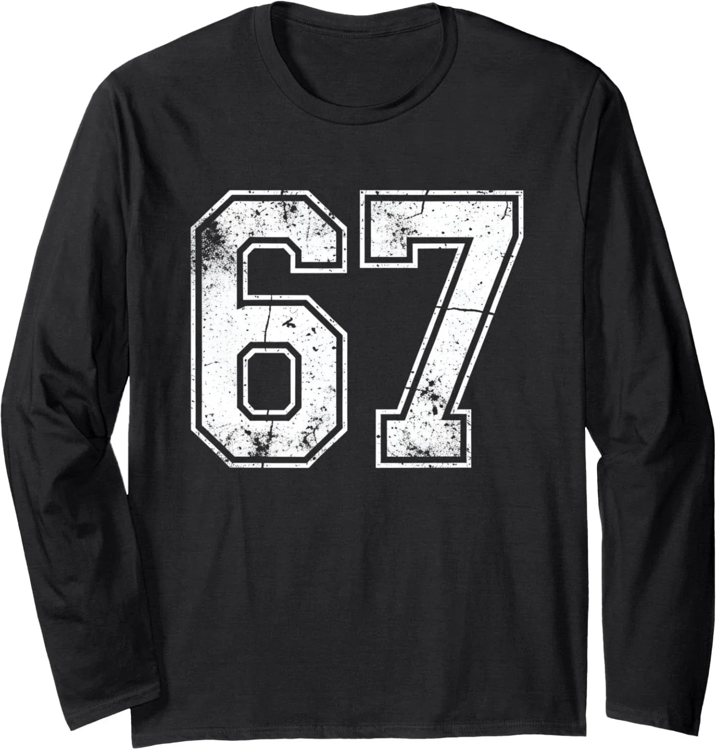 Meme Design Funny Six Seven Design Funny Meme Long Sleeve T-Shirt Unisex T-shirt, Sweatshirt, Hoodie, Long Sleeve Tee - T-Shirt, Sweatshirt, Hoodie