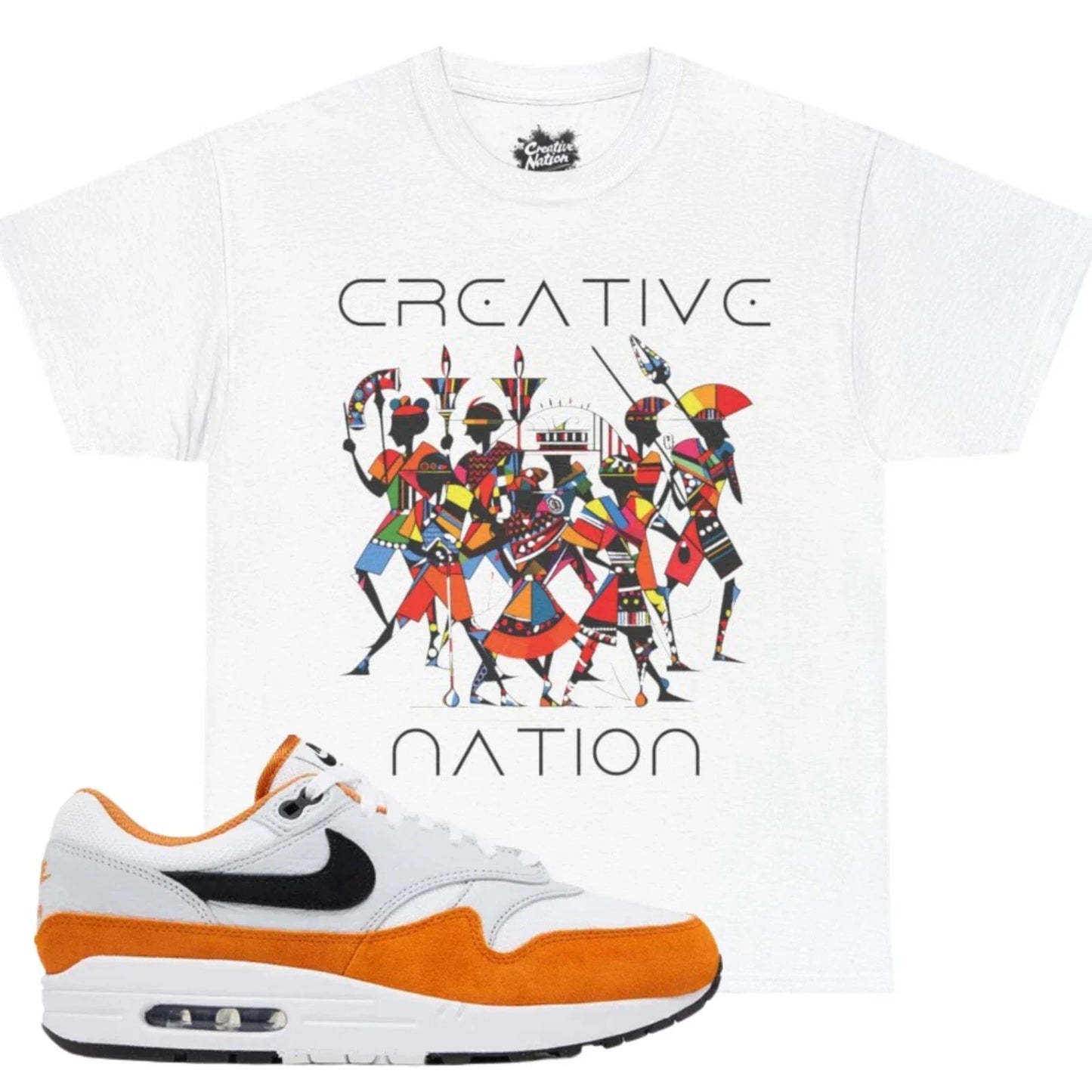 Shirt To Match Air Max 1 Monarch Unisex Tee African Shirt Birthday Gift For Him Unisex T-shirt, Sweatshirt, Hoodie, Long Sleeve Tee - T-Shirt, Sweatshirt, Hoodie