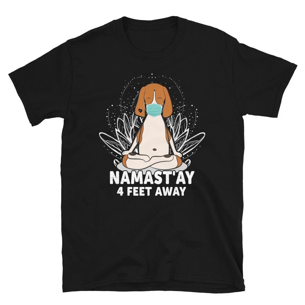 4 Feet Away Sassy Sarcastic Yoga Joke Unisex T-shirt, Sweatshirt, Hoodie, Long Sleeve Tee - T-Shirt, Sweatshirt, Hoodie